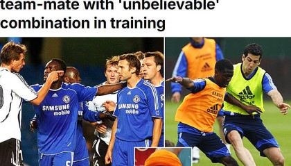 布里奇：当年在切尔西训练场 舍甫琴科打出组合拳 揍了本哈伊姆一顿