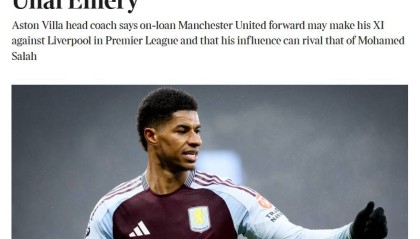 埃梅里确认：今晚战利物浦，拉什福德&amp;阿森西奥有望首发